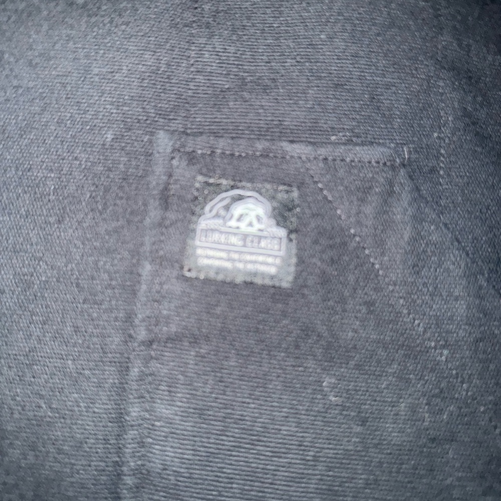 Lurking Class Men's Black Heavy Hooded Jacket Size Large New with tags Zumiez - Picture 2 of 10